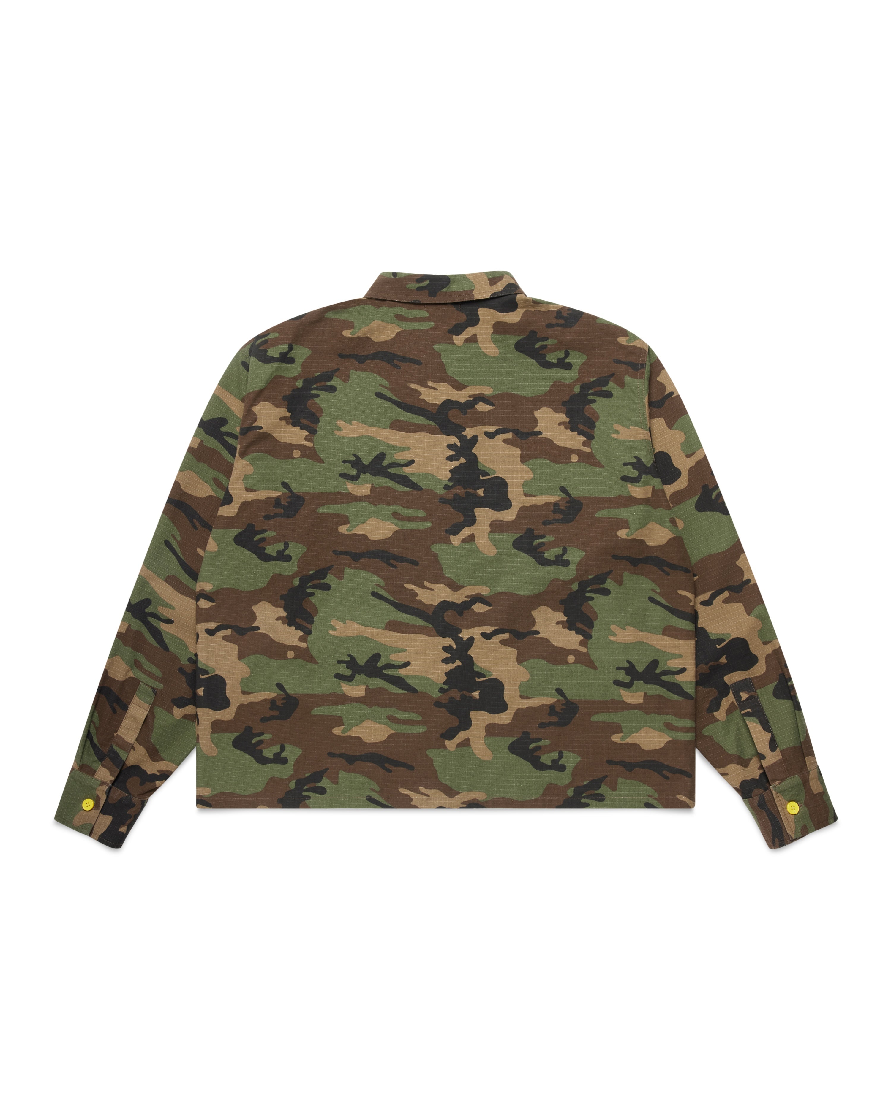 Signature Long Sleeve Over Shirt - Camouflage