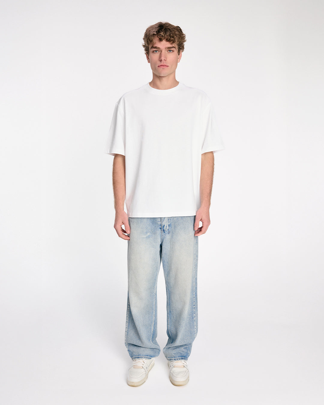 Flower T-Shirt - White/Yellow