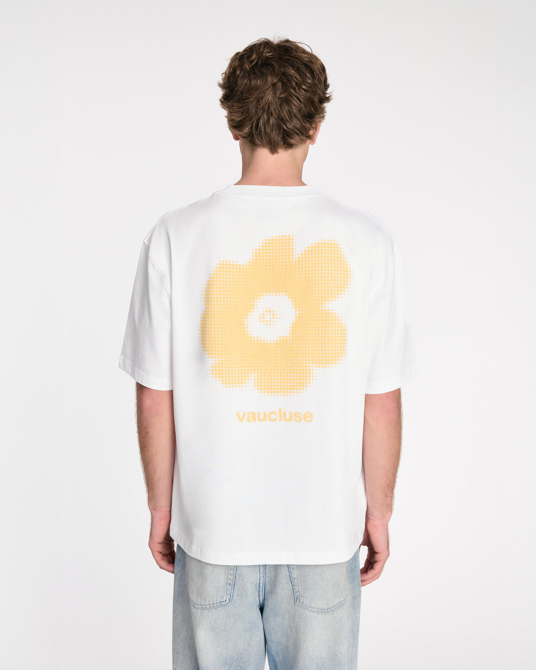 Flower T-Shirt - White/Yellow