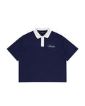 Signature Short Sleeve Polo Shirt - Navy