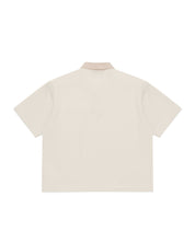 Signature Short Sleeve Polo Shirt - Cream/Beige