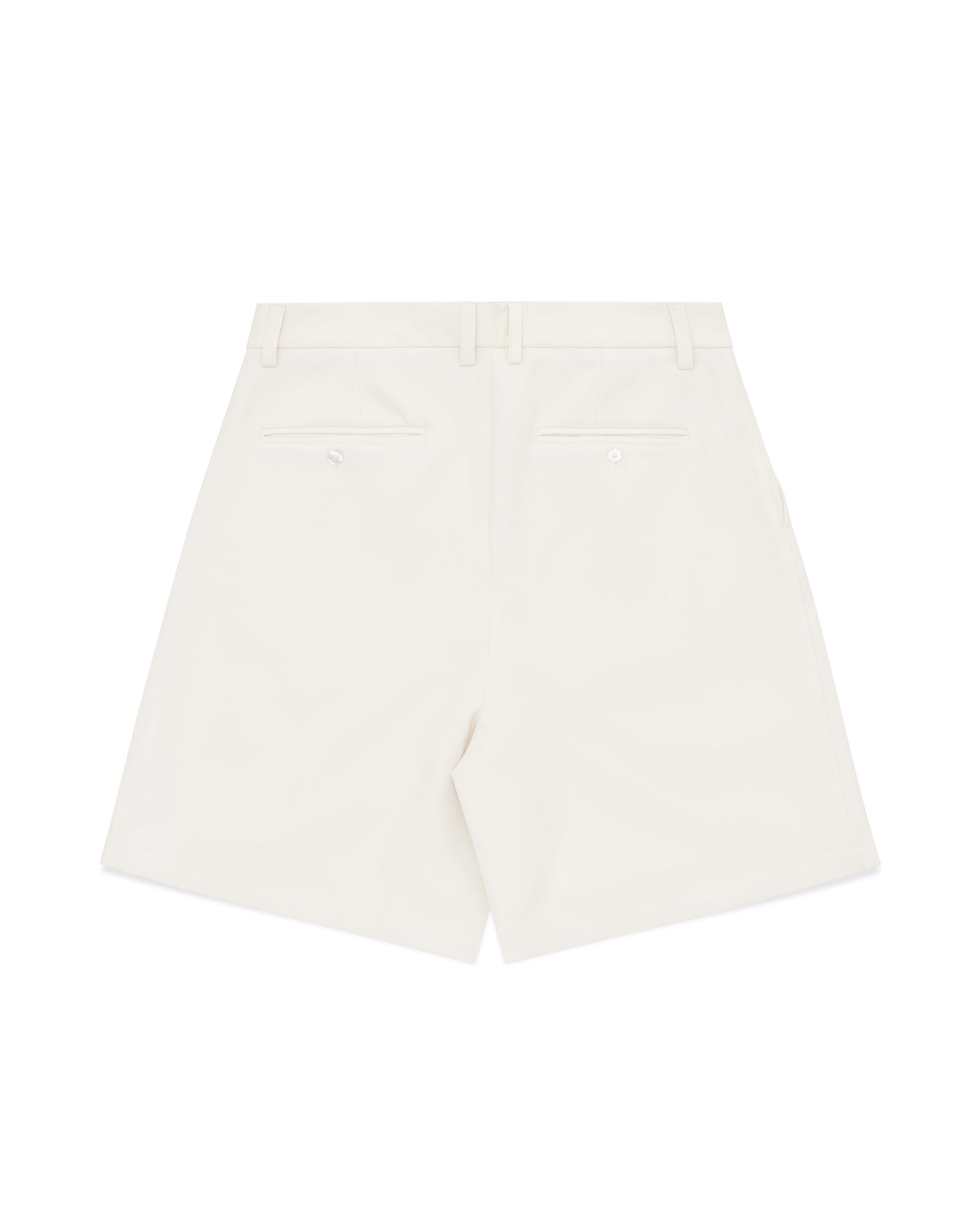 Pleated Shorts - Cream