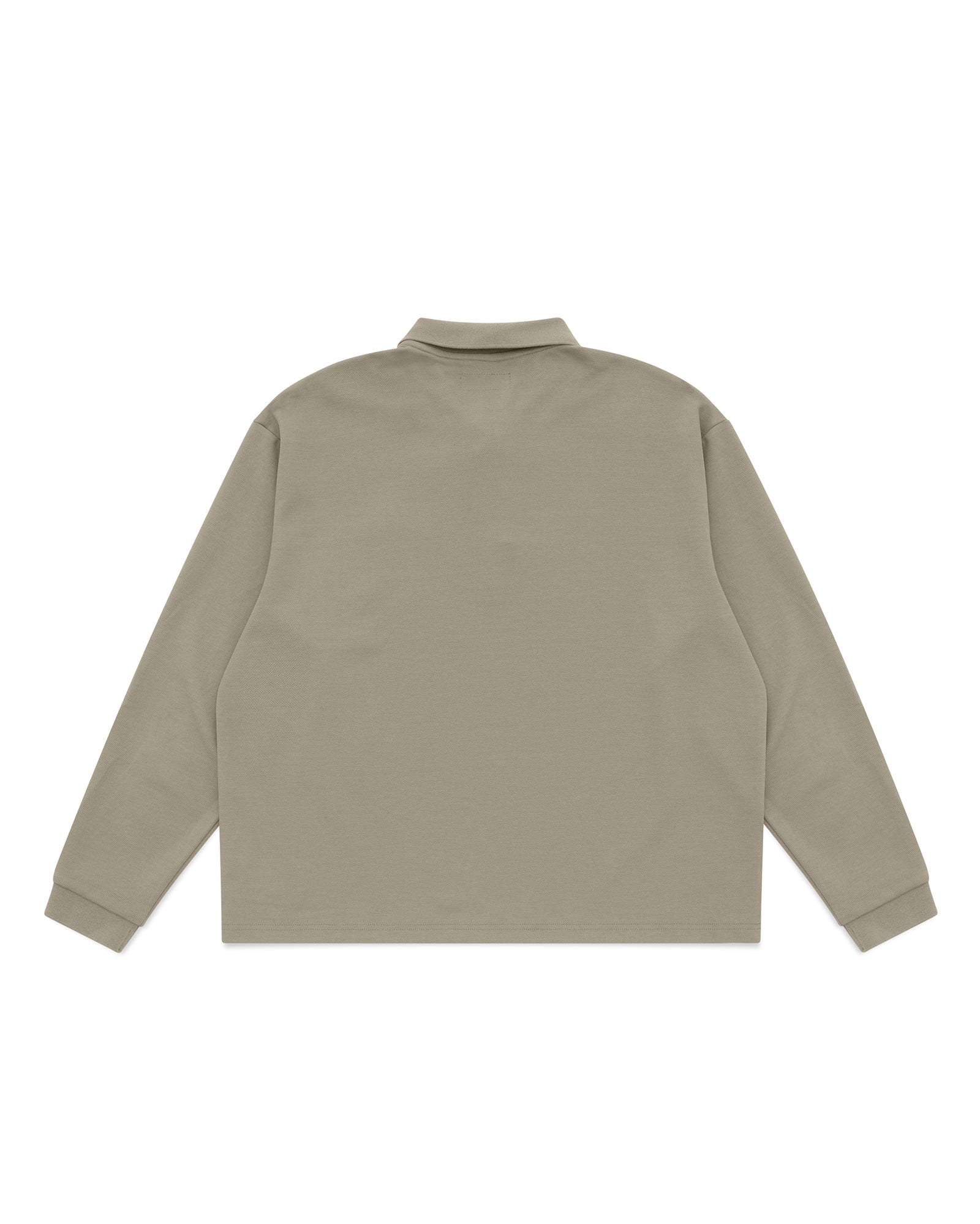 Signature Long Sleeve Polo Shirt - Muted Olive