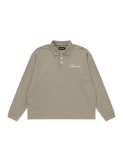 Signature Long Sleeve Polo Shirt - Muted Olive
