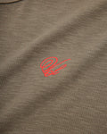 Henley Short Sleeve Shirt - Olive