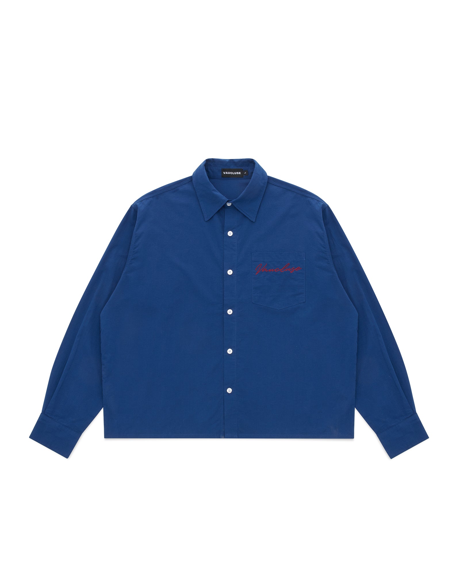 Signature Long Sleeve Shirt - Navy