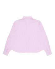 Striped Signature Long Sleeve Shirt - Rose