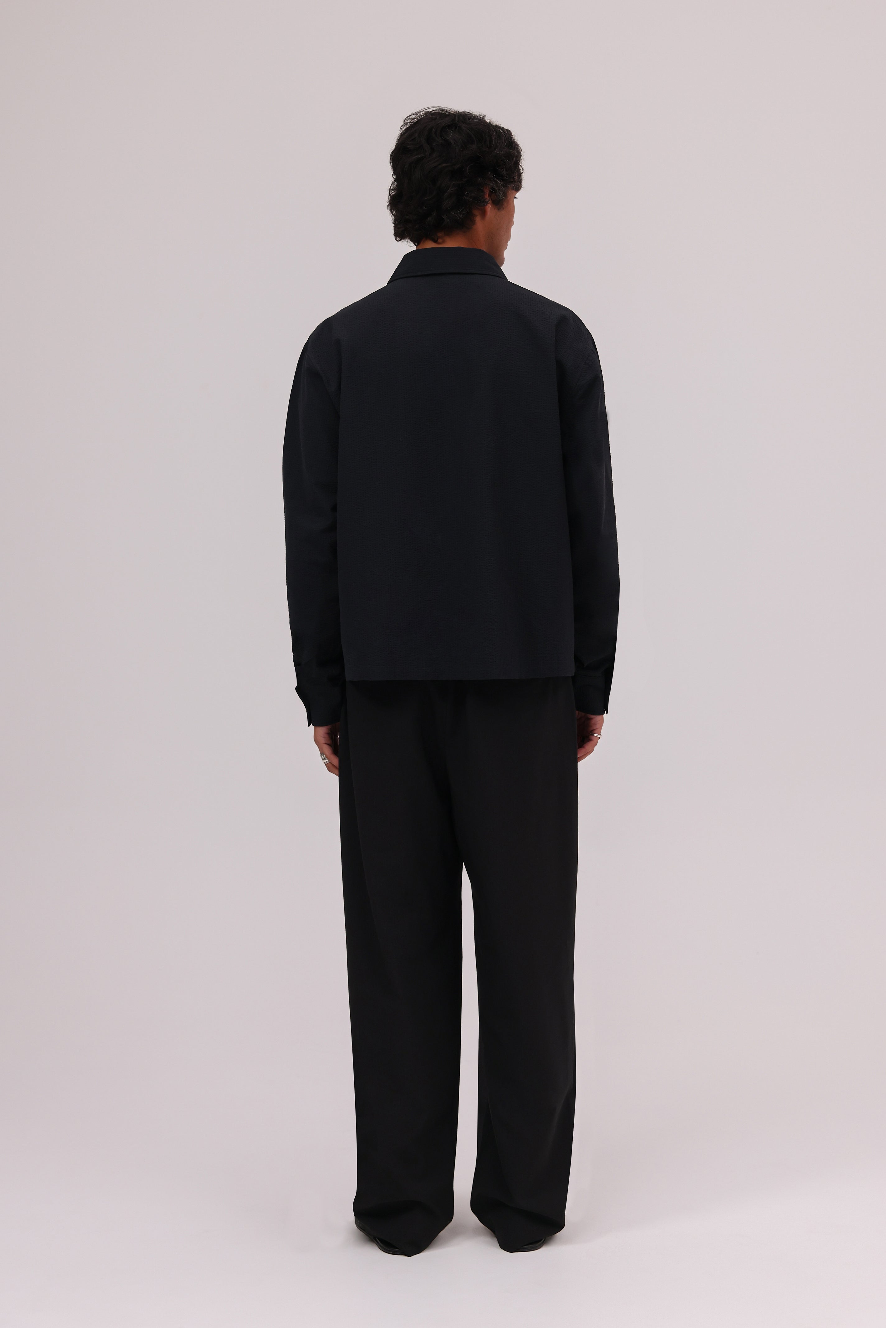 Signature Long Sleeve Shirt - Black