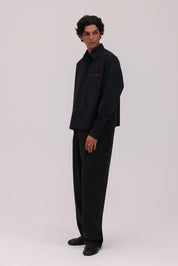 Signature Long Sleeve Shirt - Black