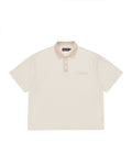 Signature Short Sleeve Polo Shirt - Cream/Beige